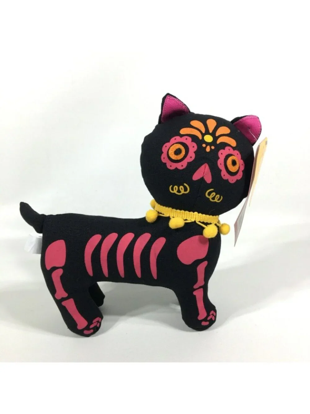 Dia De Muertos Day Of The Dead Plush Calavera Cat By Flavia Z Drago